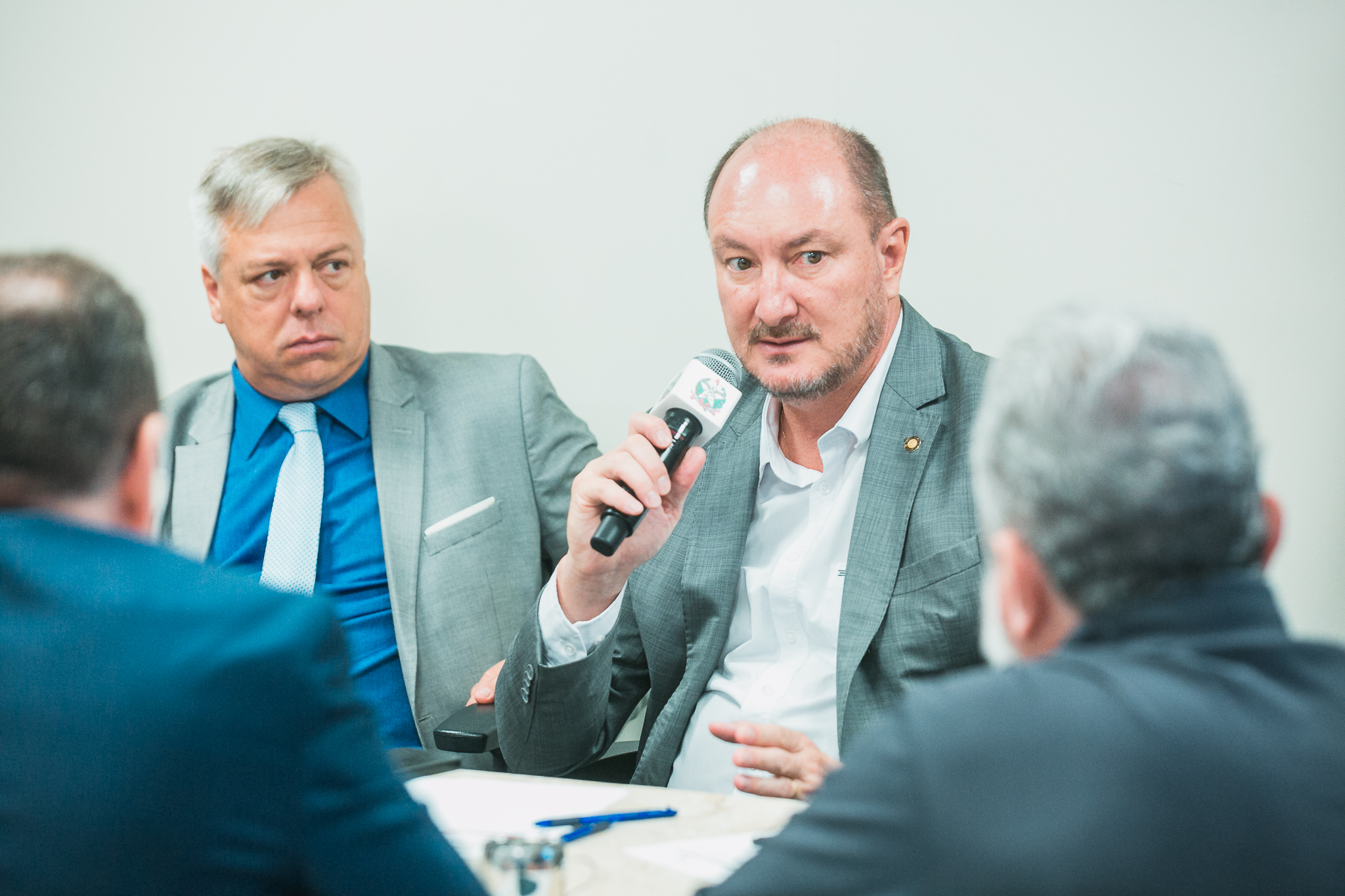- Deputado Fabiano da Luz (PT) - Deputado Mauro de Nadal (MDB)