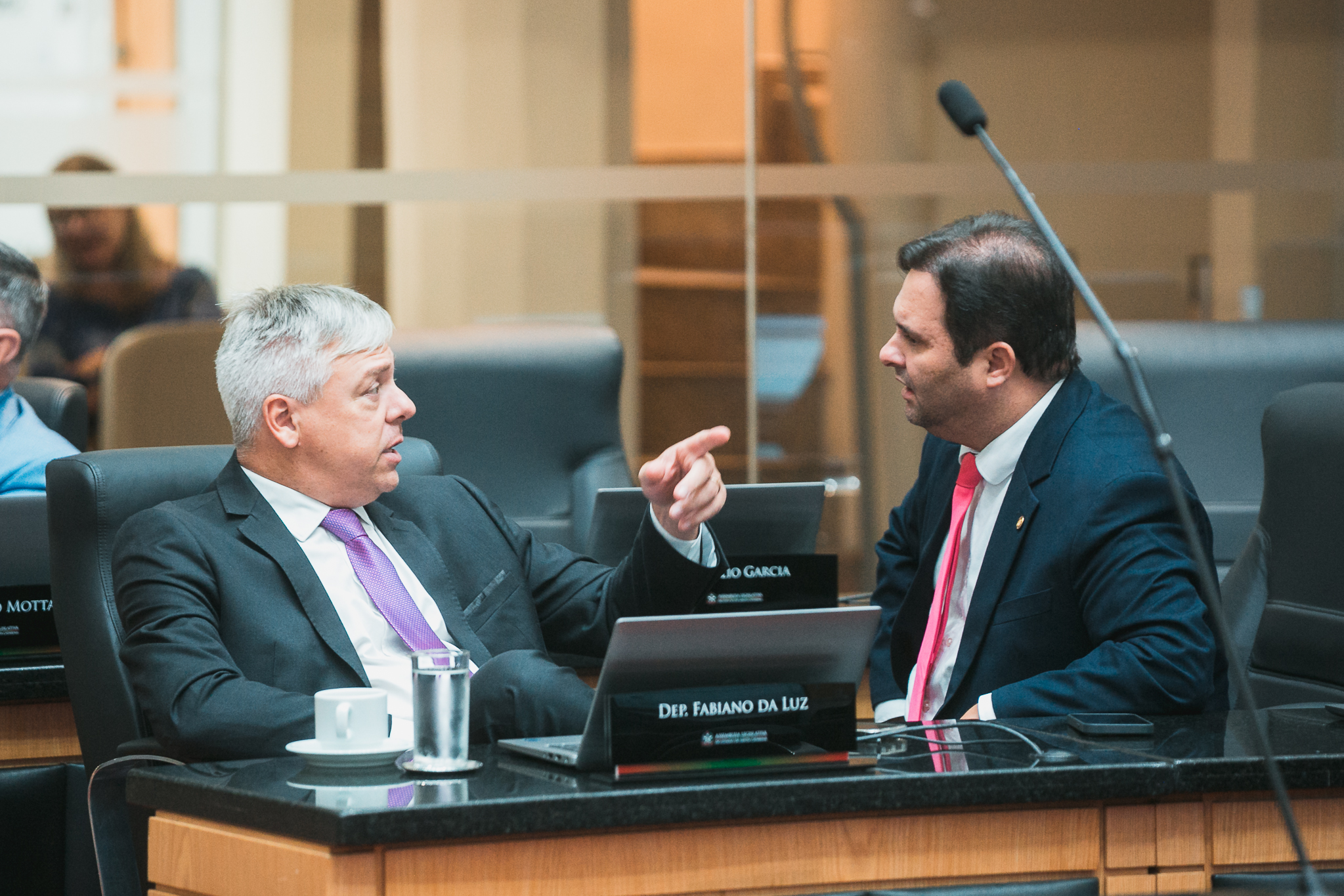 - Deputado Fabiano da Luz (PT)- Deputado Sérgio Guimarães(União