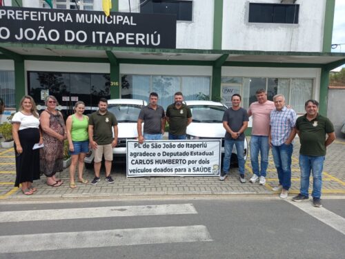 Carlos Humberto garante melhor atendimento de saúde à população de São João do Itaperiú