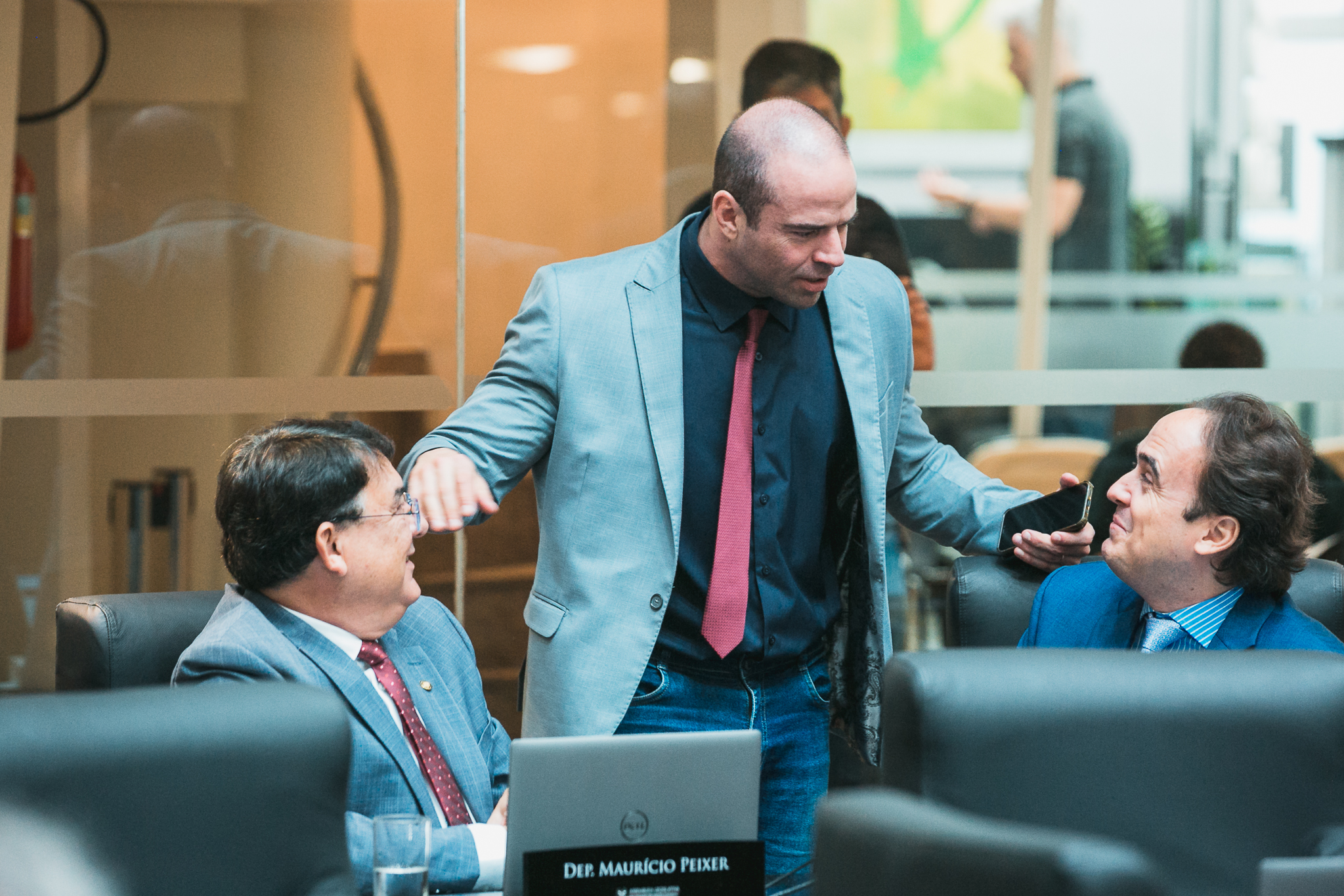 - Deputado Mauricio Peixer (PL)- Deputado Jessé Lopes (PL) - Deputado Carlos Humberto (PL)