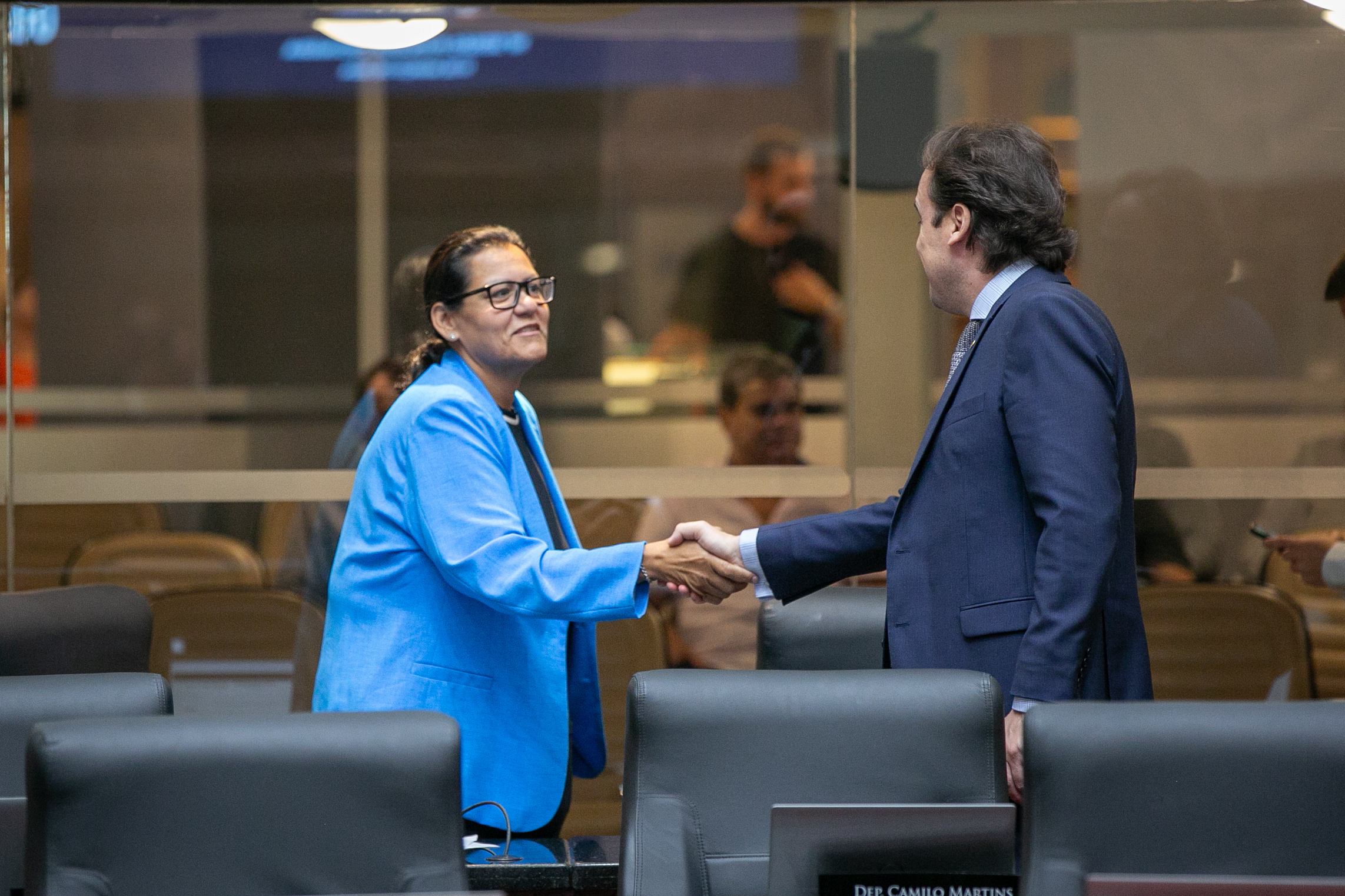 - Deputada Jana Guedes (PDT) - Deputado Carlos Humberto (PL)
