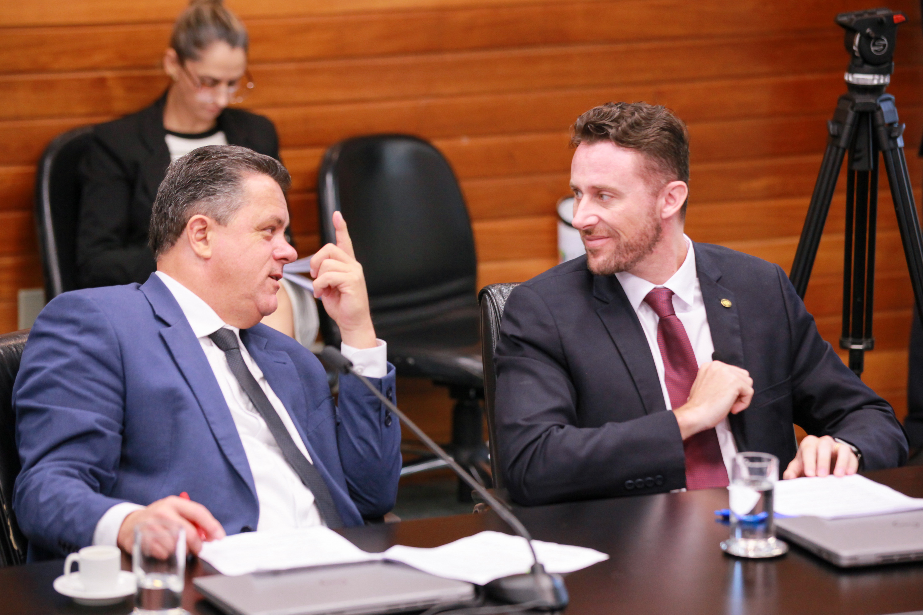 - Deputado Ivan Naatz (PL) 	
 - Deputado Fernando Krelling (MDB)