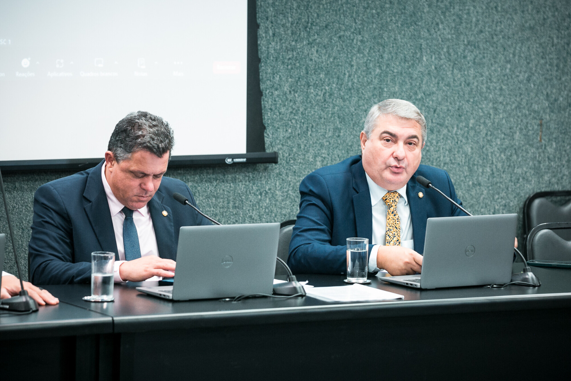 - Deputado Ivan Natz (PL)
 - Deputado Antídio Lunelli (MDB)