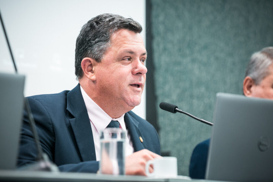 Deputado Ivan Naatz, presidente da comissão