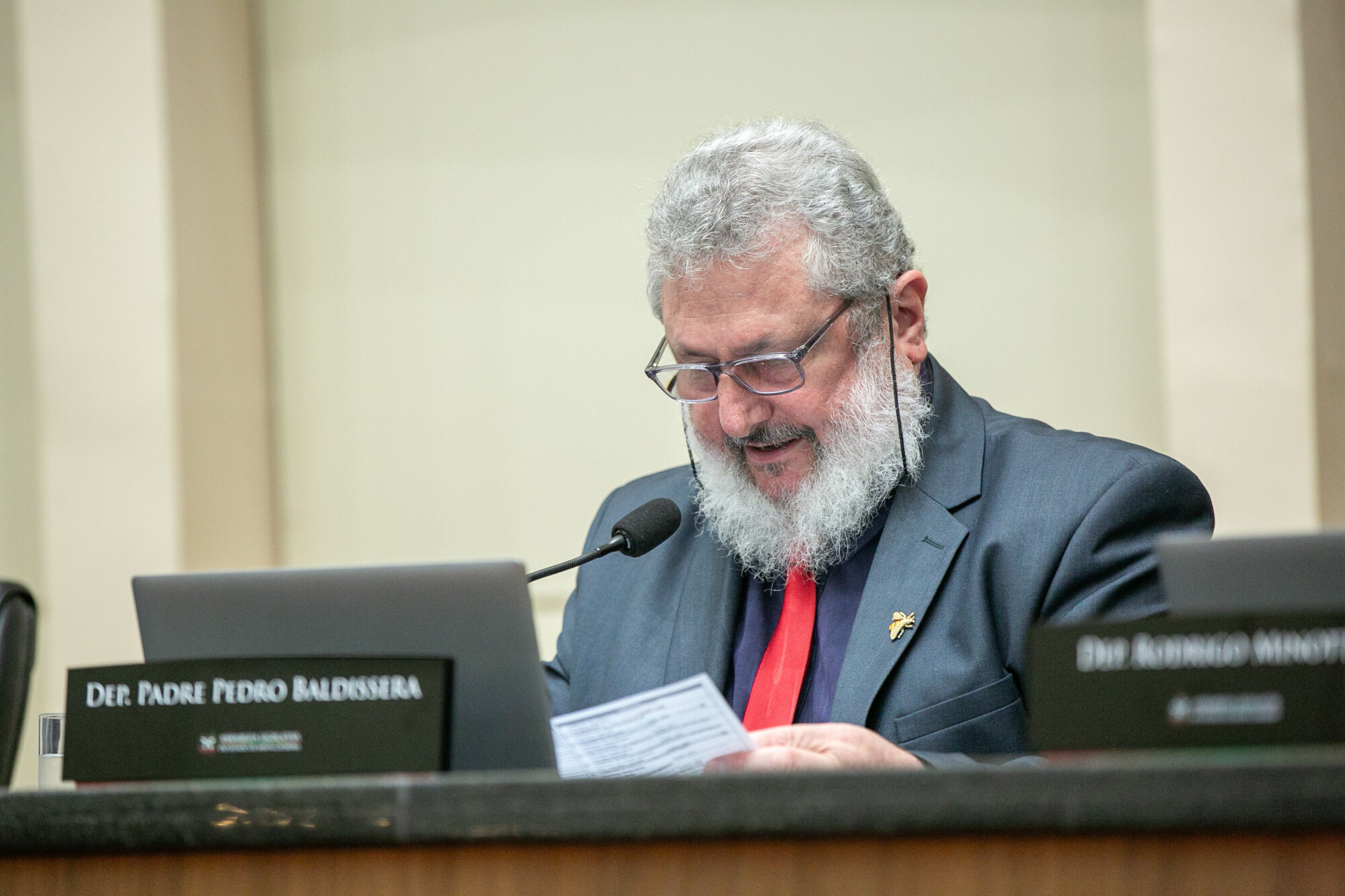 - Deputado Padre Pedro Baldissera (PT)