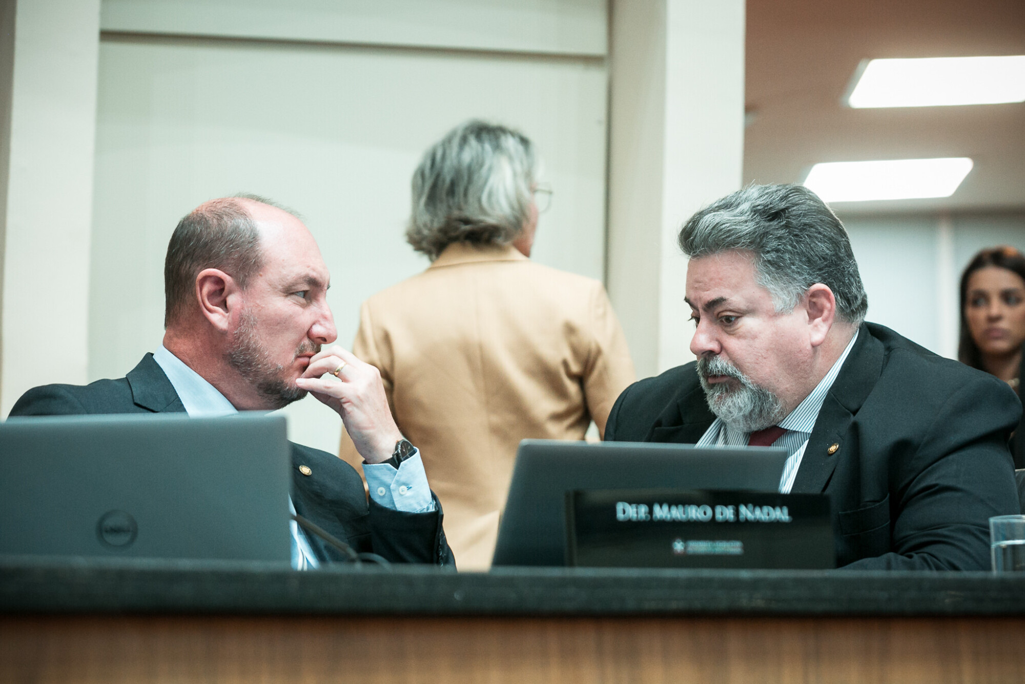 - Deputado Mauro de Nadal (MDB)
- Deputado Sergio Motta (Republicanos)