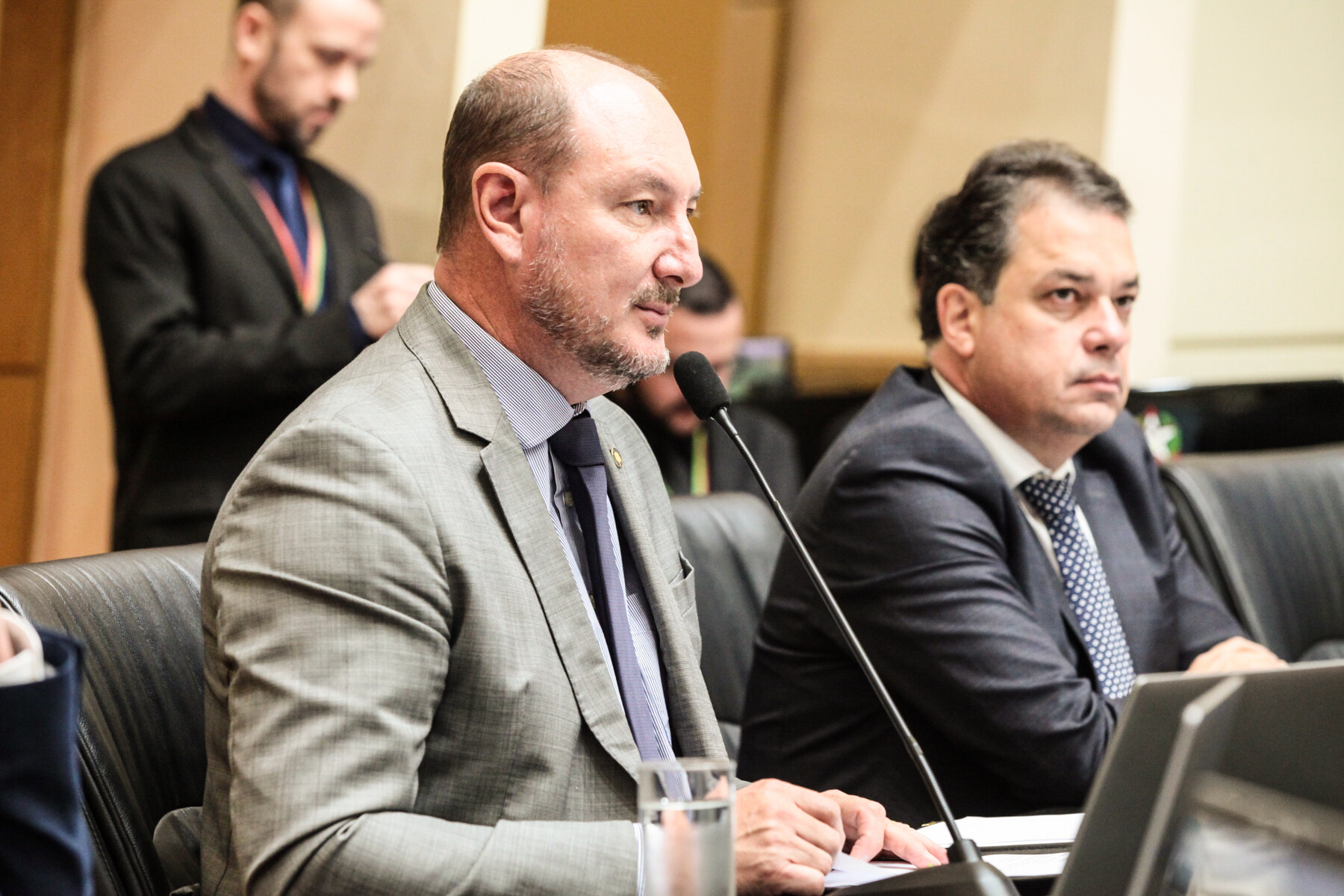 - Deputado Mauro de Nadal (MDB) 	 - Deputado Rodrigo Minotto (PDT)