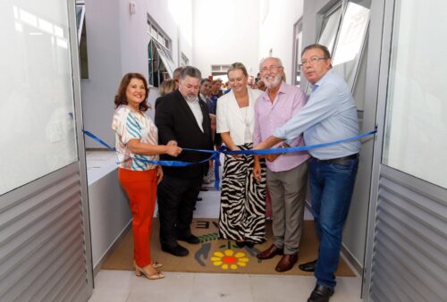 Sergio Motta participa da inauguração de novo prédio da Apae de São José