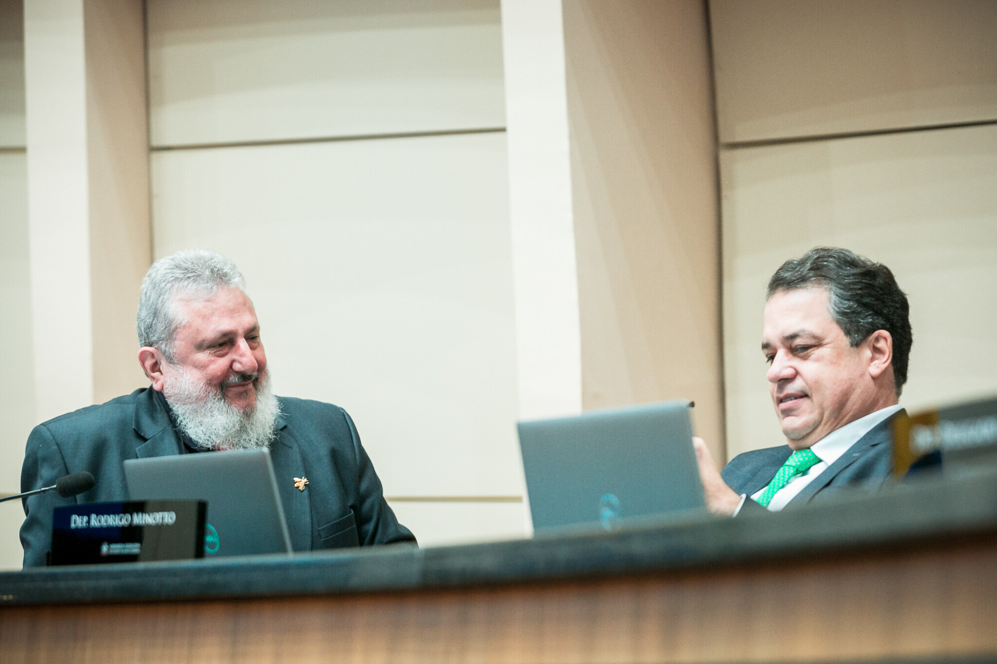 - Deputado Padre Pedro Baldissera (PT) 	
 - Deputado Rodrigo Minotto (PDT)