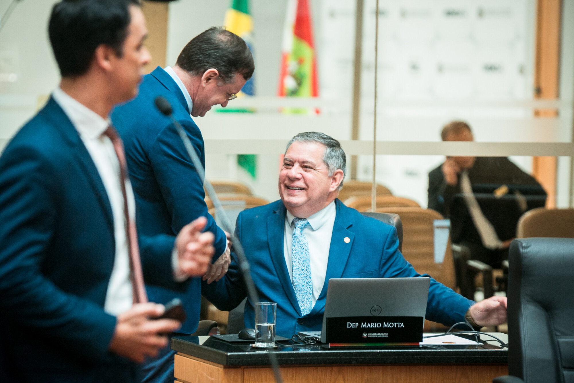 - Deputado Jair Miotto (União) - Deputado Mário Motta (PSD