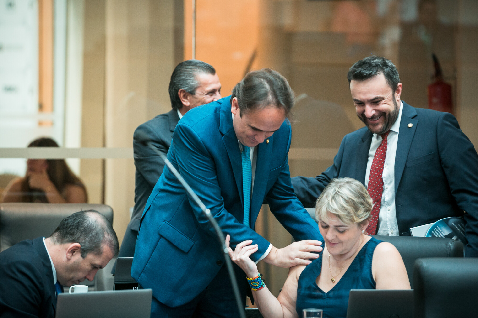 - Deputado Carlos Humberto (PL)
 - Deputada Luciane Carminatti (PT) 		
 - Deputado Marcius Machado (PL)