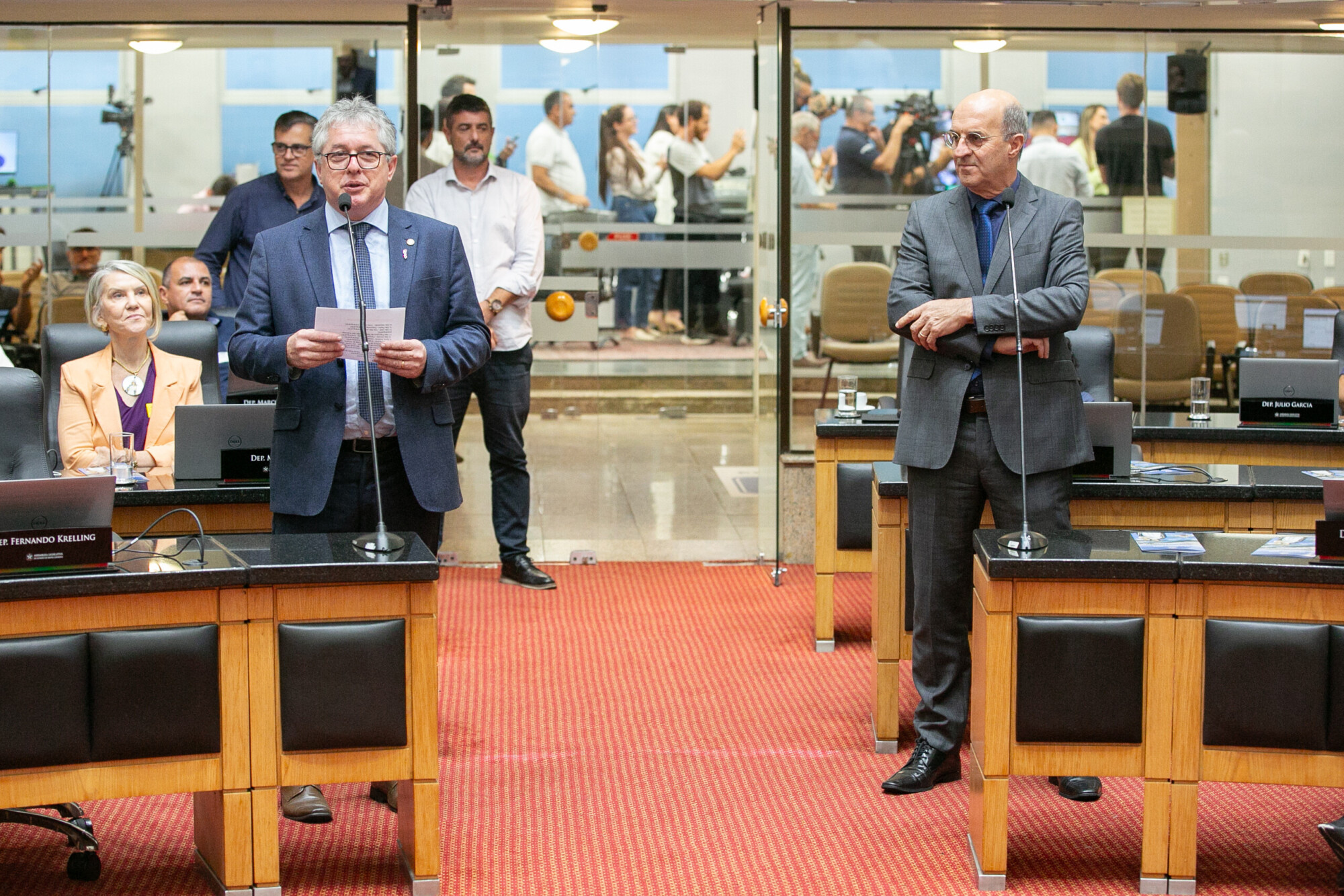 - Deputado Tiago Zilli (MDB)
- Deputado José Milton Scheffer (PP)