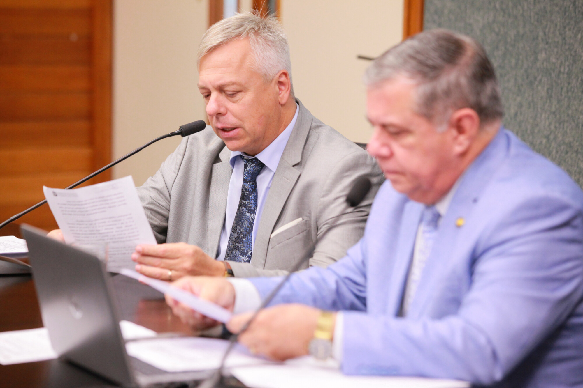 - Deputado Fabiano da Luz (PT) 	
 - Deputado Mário Motta (PSD)