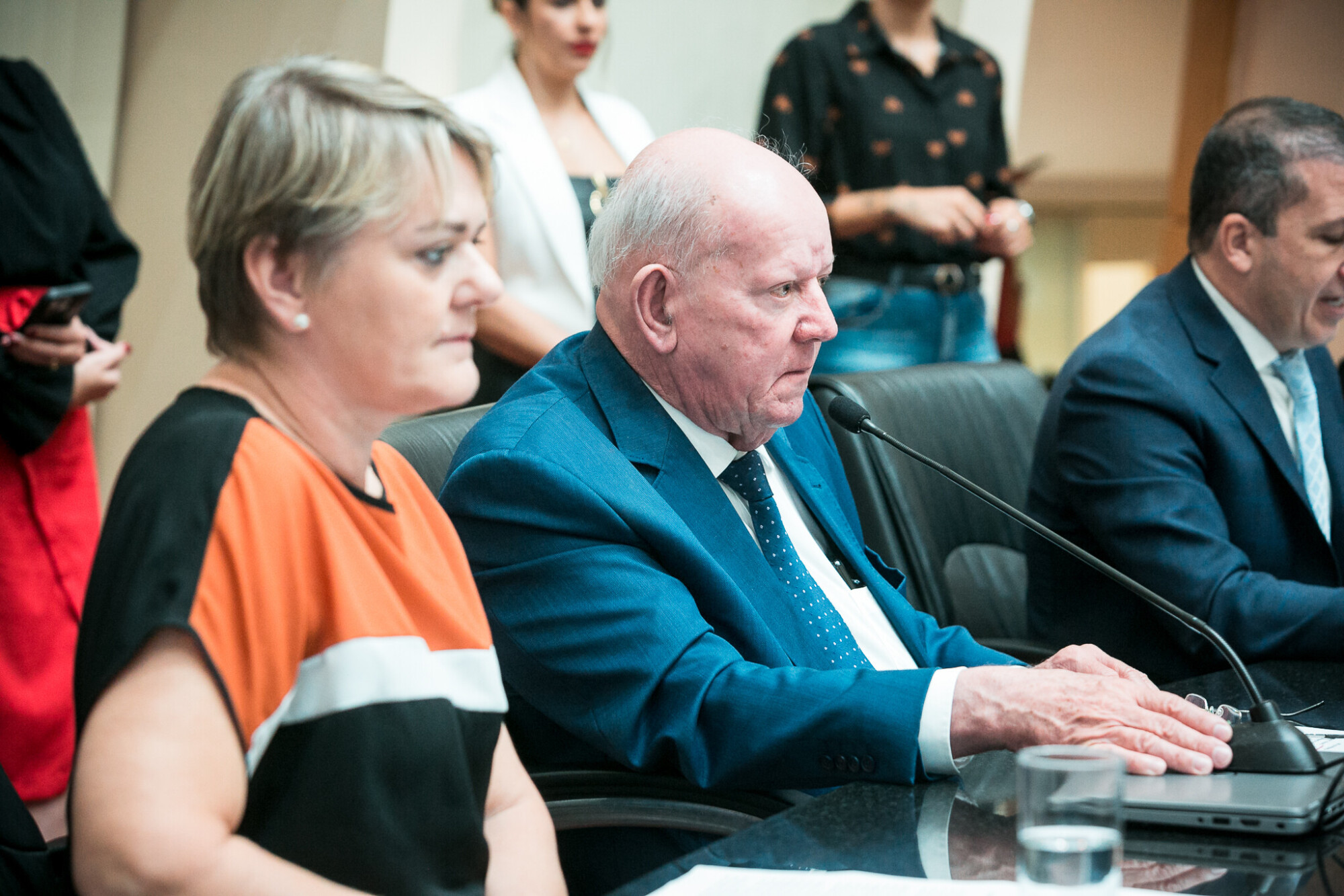 - Deputada Luciane Carminatti (PT) - Deputado Marcos Vieira (PSDB)