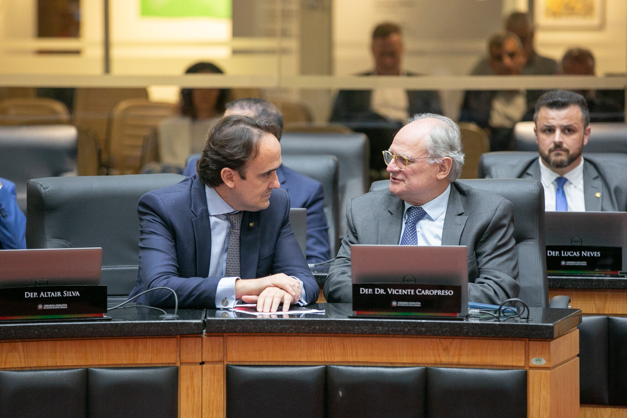 - Deputado Carlos Humberto (PL)
 - Deputado Dr. Vicente Caropreso (PSDB)