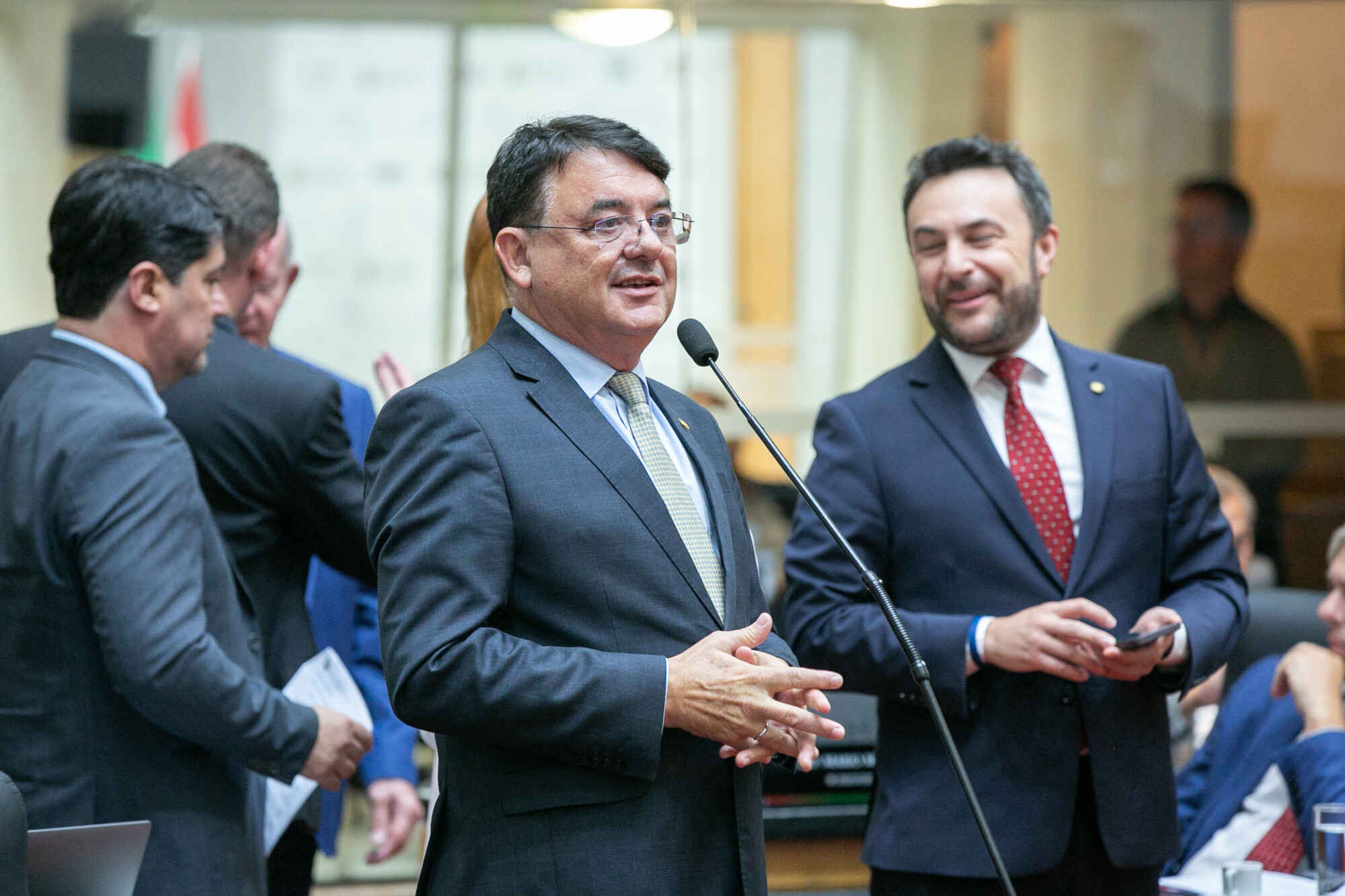 - Deputado Emerson Stein (MDB)
 - Deputado Marcius Machado (PL)