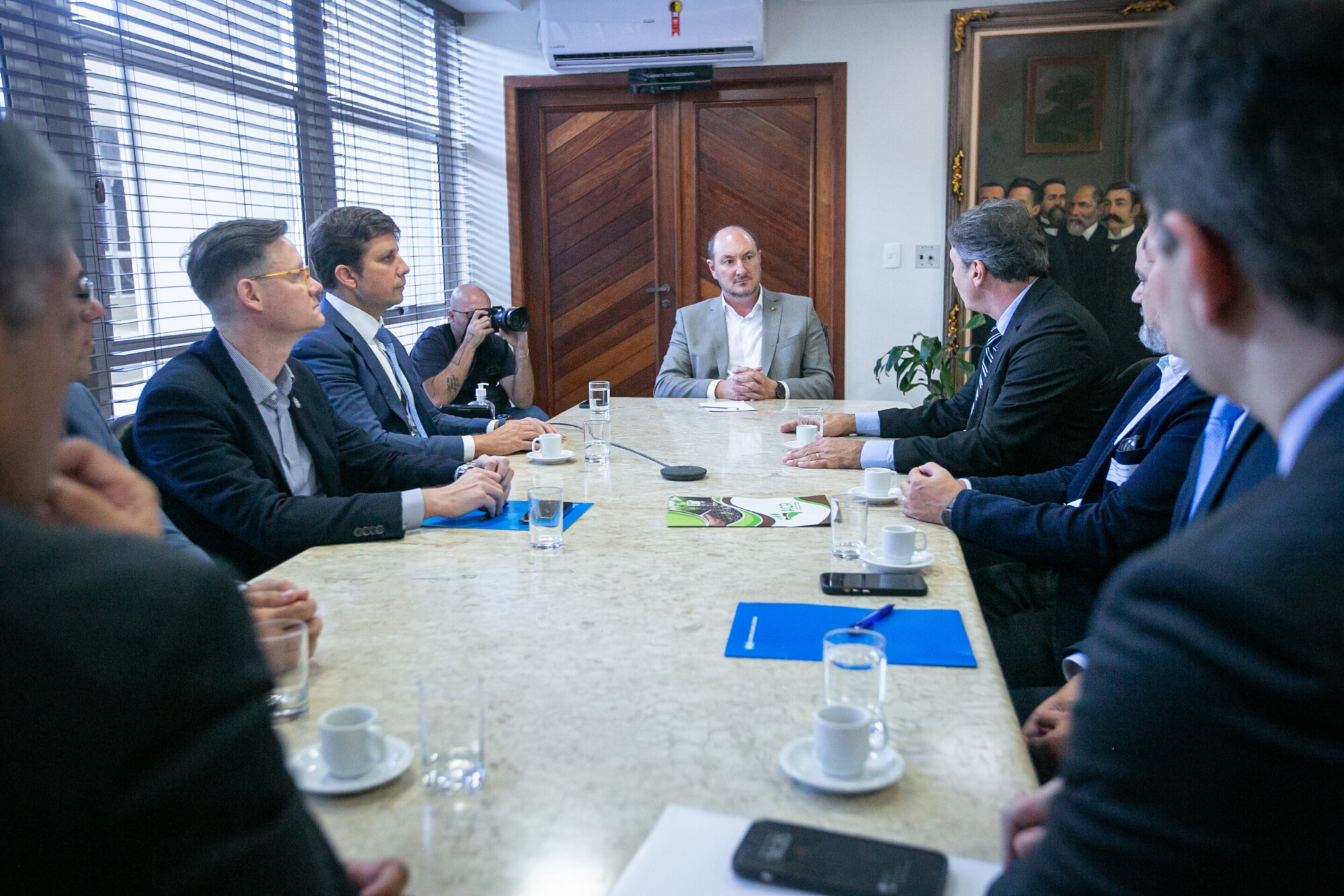 PRESIDÊNCIA – Reunião discute demanda do setor da silvicultura catarinense