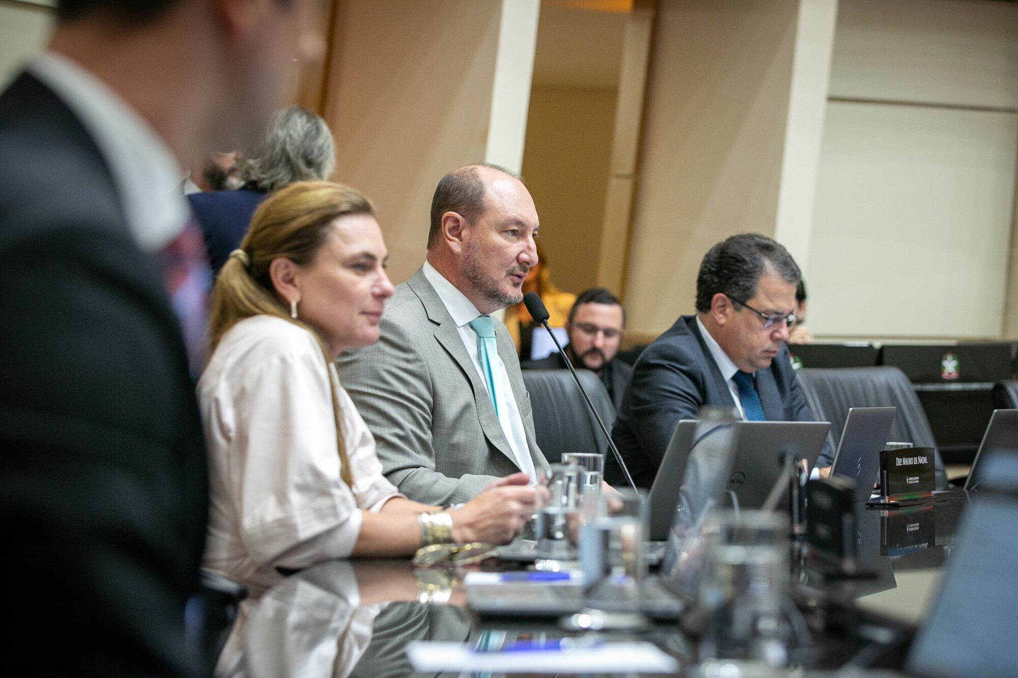 - Deputada Paulinha (Podemos) 	
- Deputado Mauro de Nadal (MDB) 	
 - Deputado Rodrigo Minotto (PDT)
