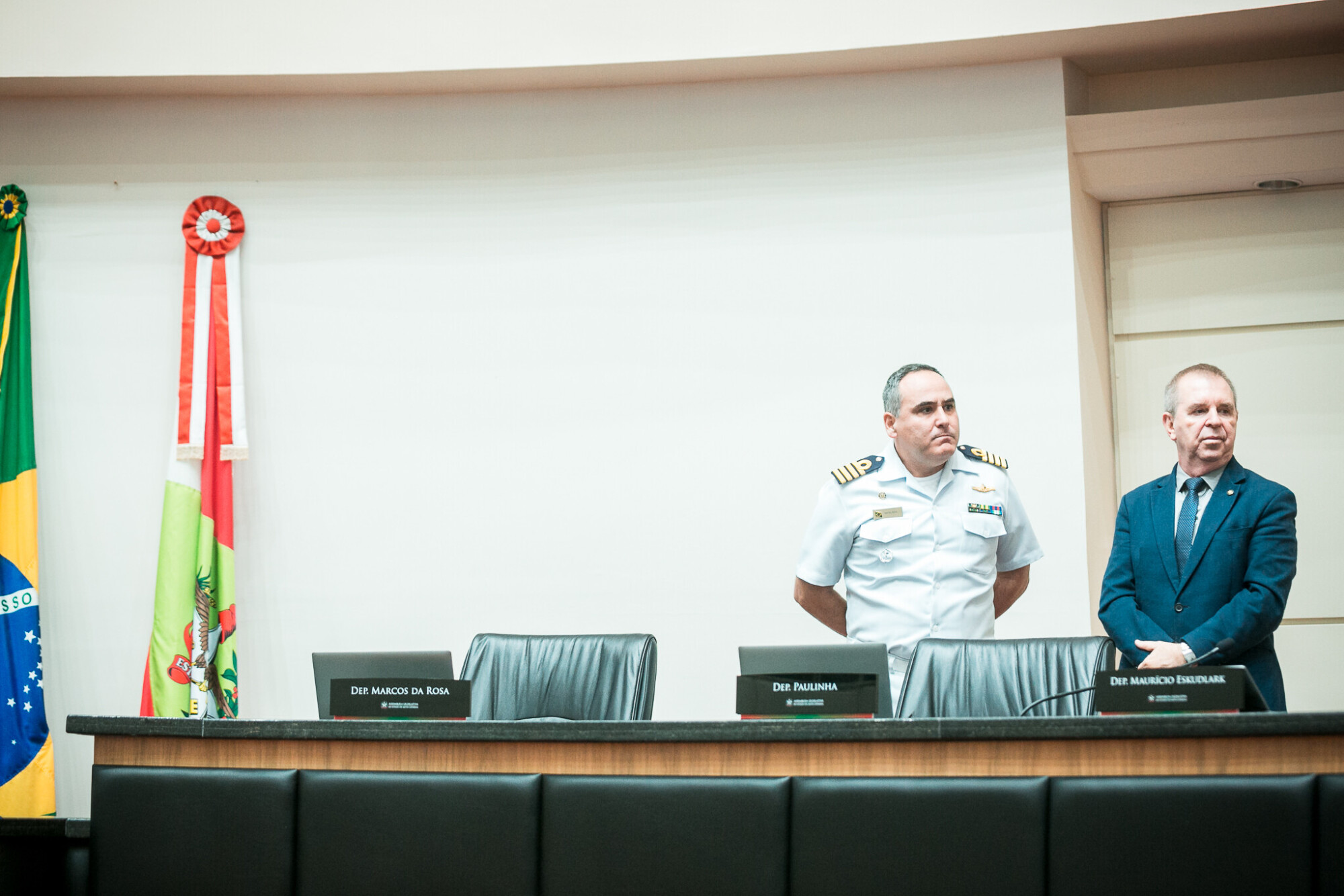 Capitão da Marinha, Rodrigo Santa Rita - Deputado Maurício Eskudlark (PL)