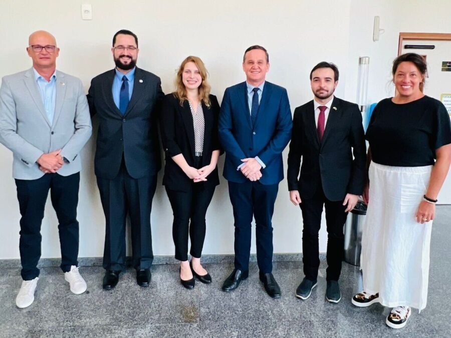 Deputado Miotto coloca a Comissão de Economia à disposição para aproximar Santa Catarina de Israel. FOTO: Assessoria de imprensa