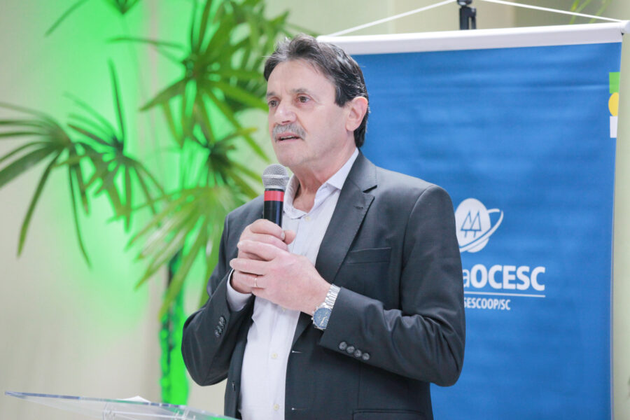 Presidente da Ocesc, Luiz Vicente Suzin
