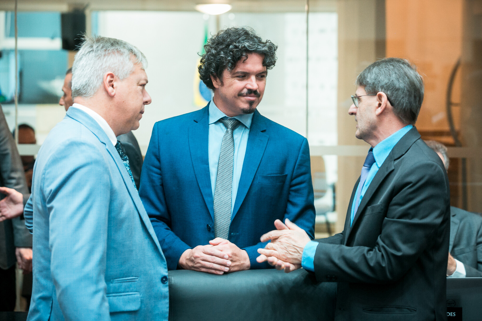 - Deputado Marquito (PSOL) - Deputado Fabiano da Luz (PT) 	

 - Deputado Neodi Saretta (PT)