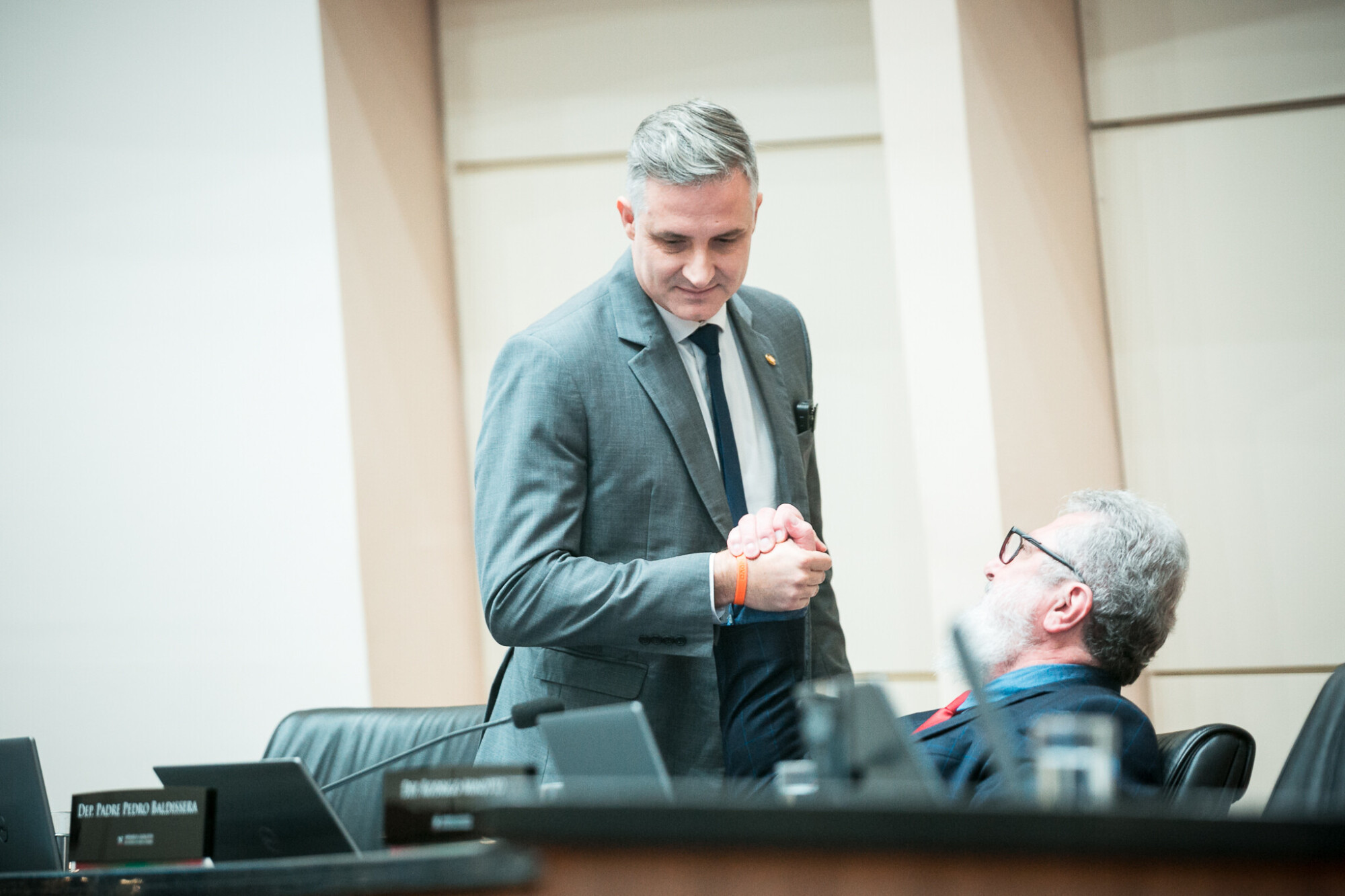 - Deputado Matheus Cadorin (NOVO)
 - Deputado Padre Pedro Baldissera (PT)