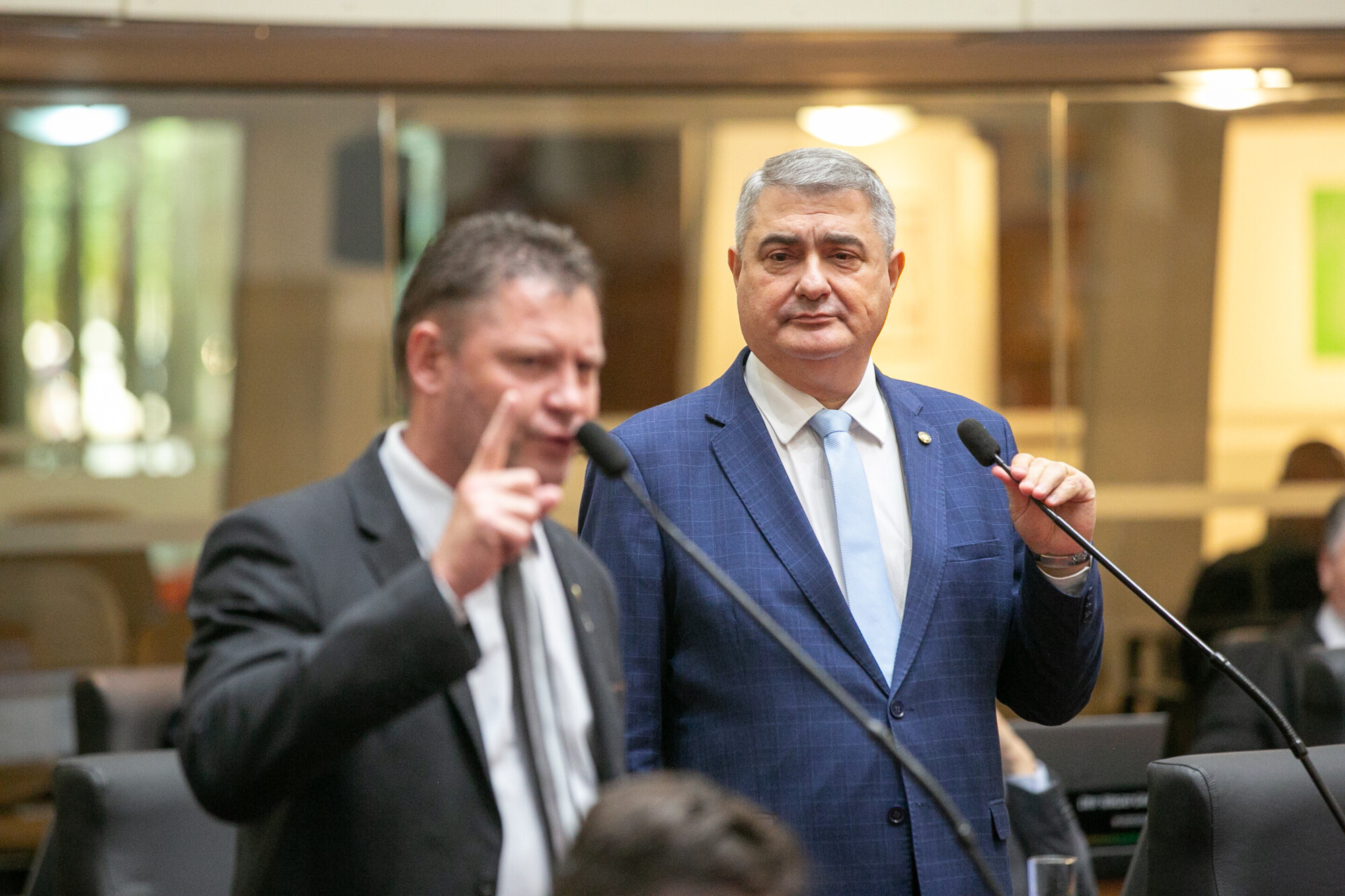 - Deputado Edilson Massoco (PL)	
 - Deputado Antídio Lunelli (MDB)