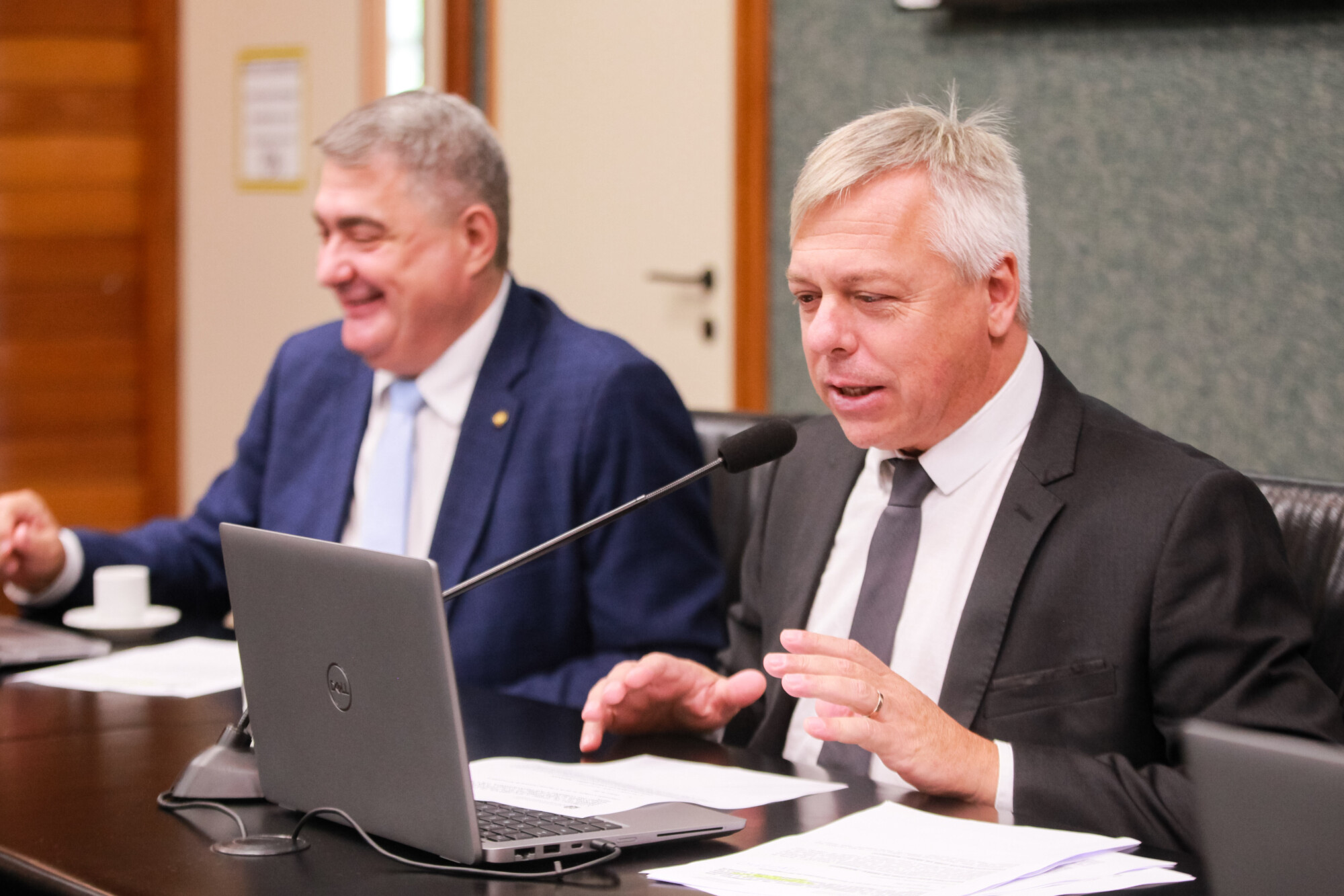 - Deputado Antídio Lunelli (MDB) 	
 - Deputado Fabiano da Luz (PT)