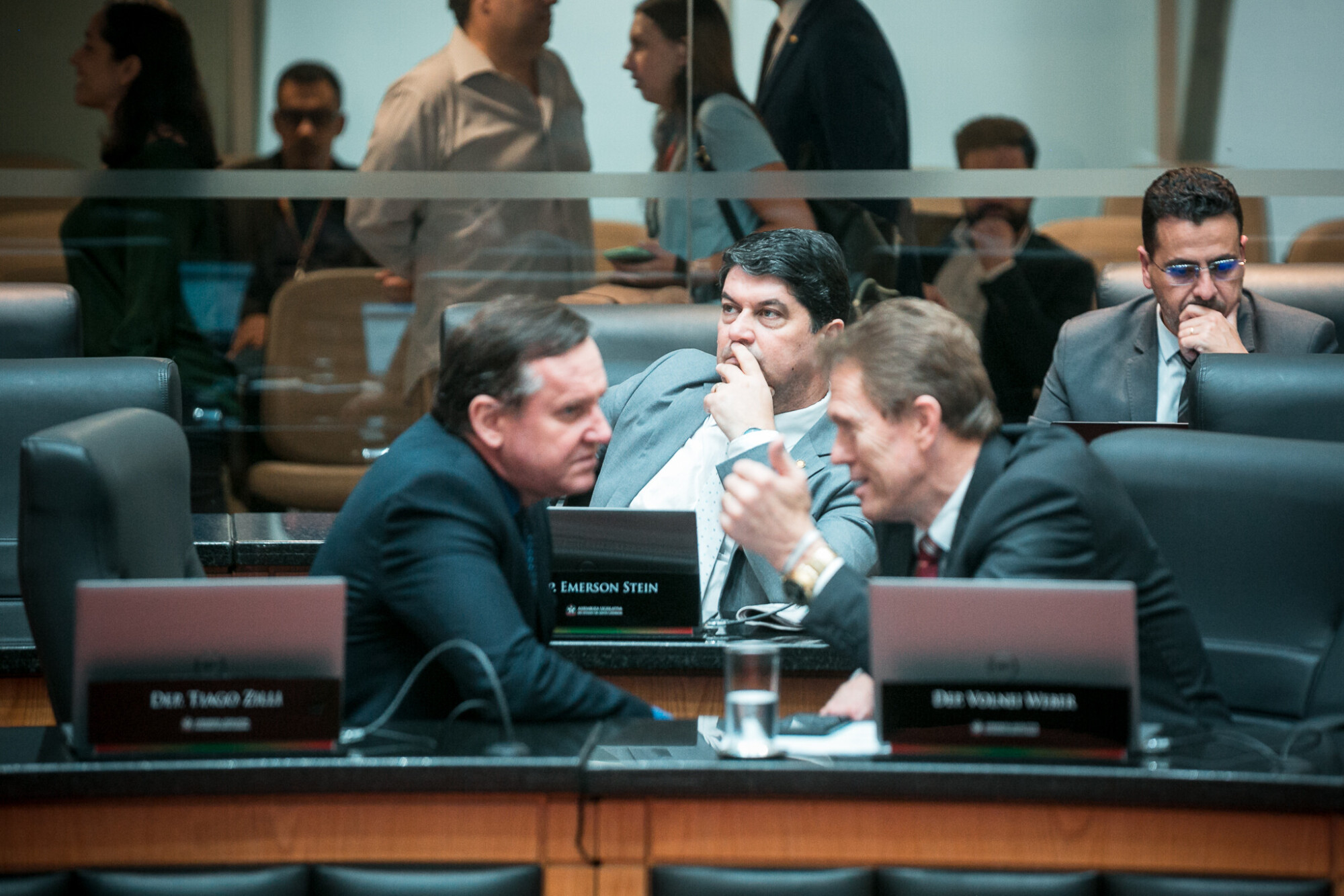 - Deputado Jair Miotto (União) 	
 - Deputado Volnei Weber (MDB)