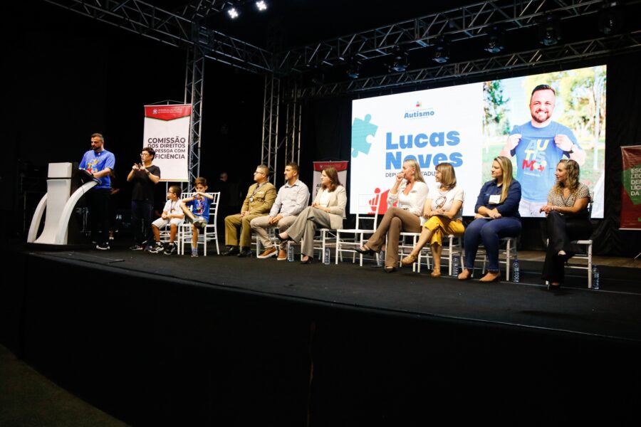 Proponente do evento, deputado Lucas Neves (Podemos). Foto: Alisson Francisco
