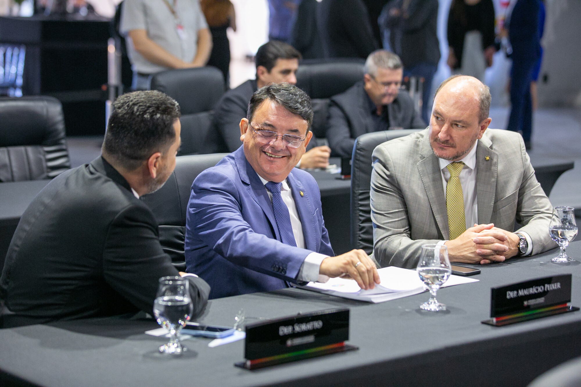 - Deputado Mauricio Peixer (PL)	
 - Deputado Mauro de Nadal (MDB)