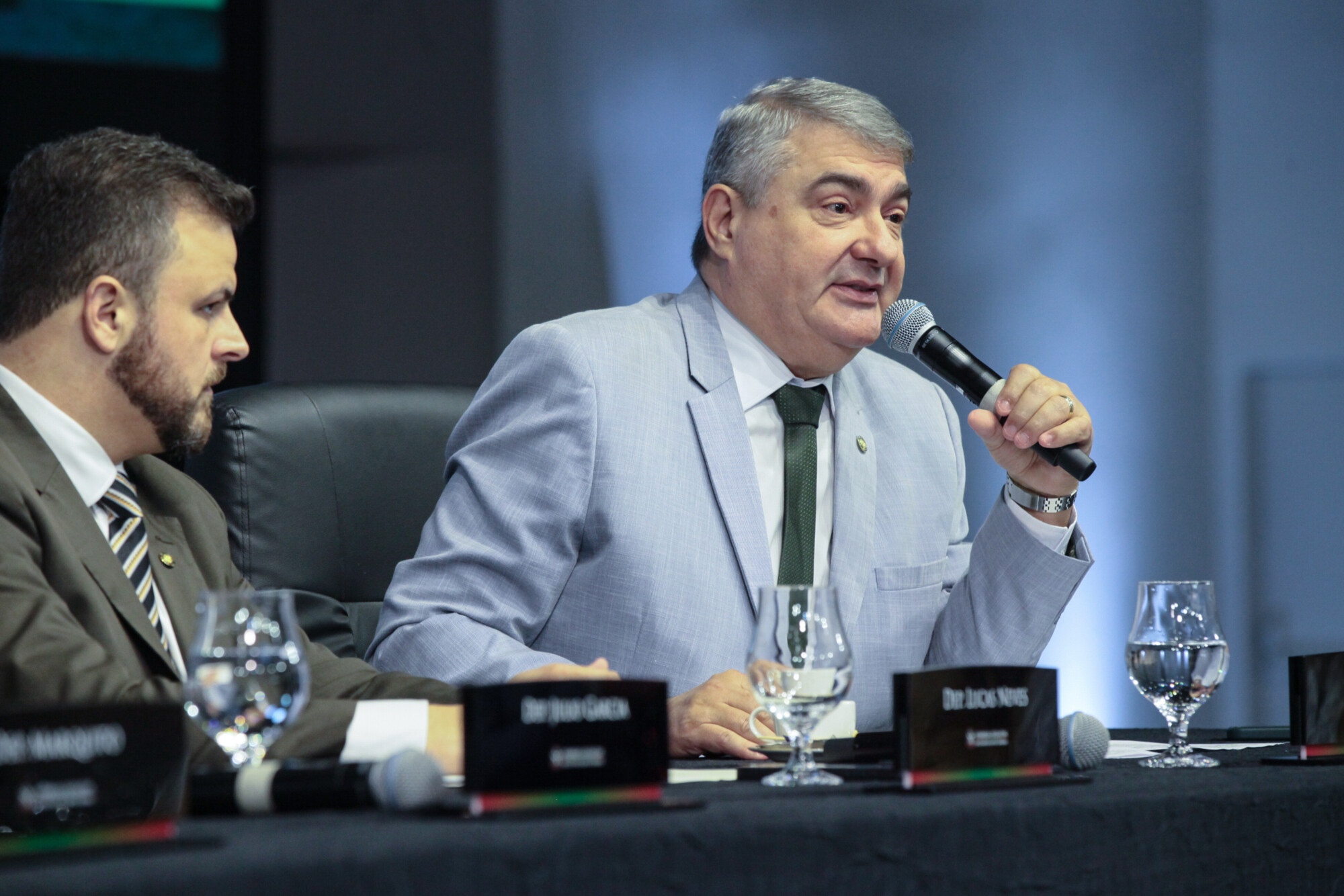- Deputado Lucas Neves (Podemos) 	- Deputado Antídio Lunelli (MDB)