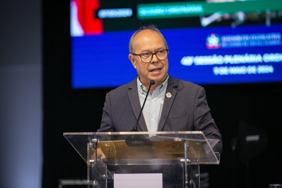 Presidente da Ampe Blumenau, Demócrates Schmidt