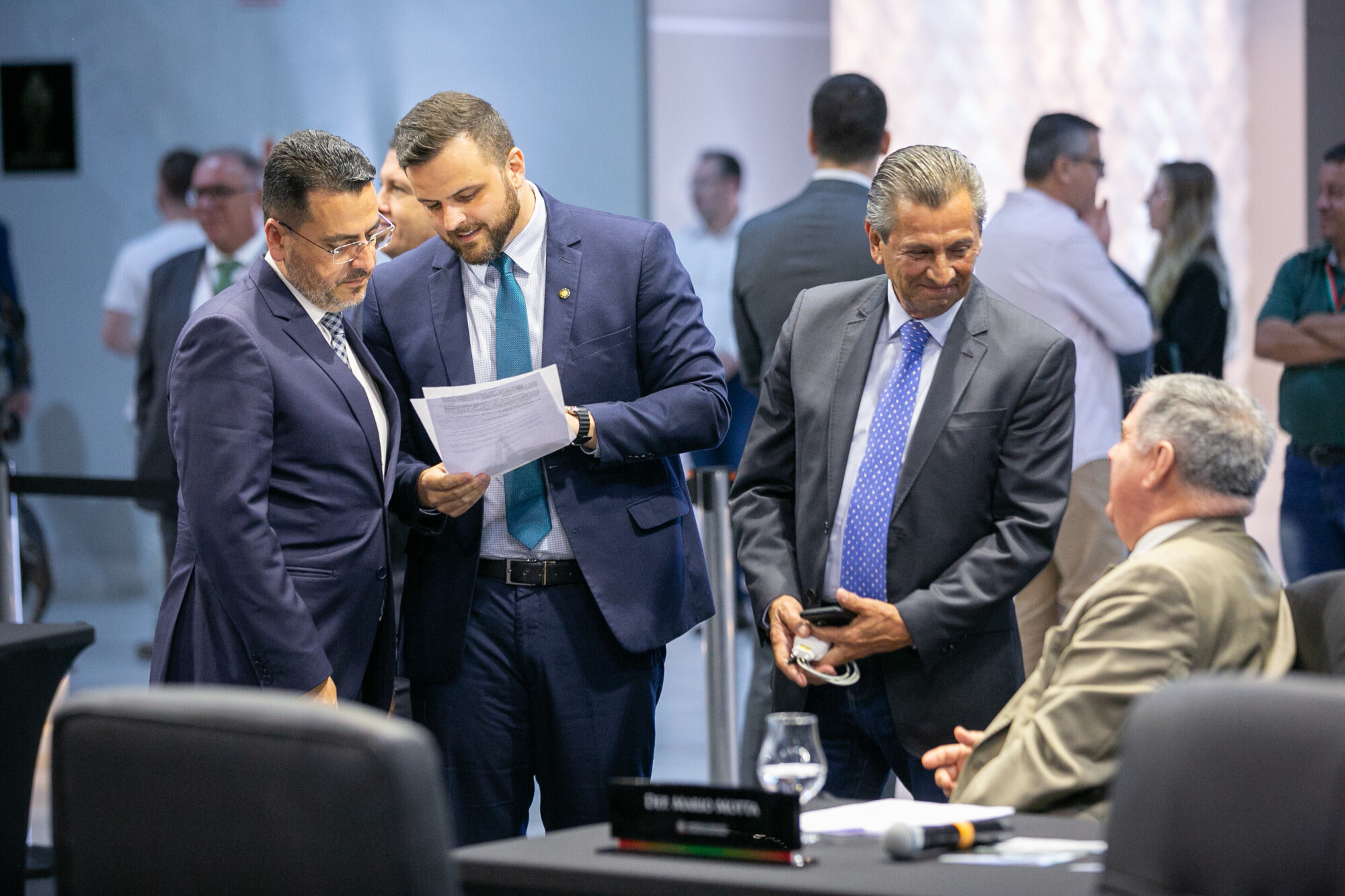 - Deputado Soratto (PL)
 - Deputado Lucas Neves (Podemos)  - Deputado Julio Garcia (PSD) 	
	
 - Deputado Mário Motta (PSD)