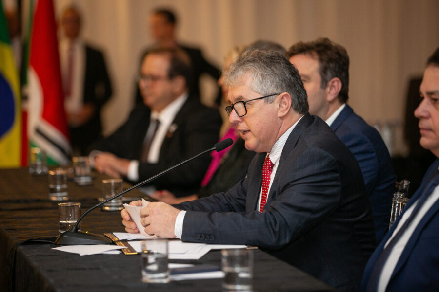 Deputado Tiago Zilli, proponente da sessão
