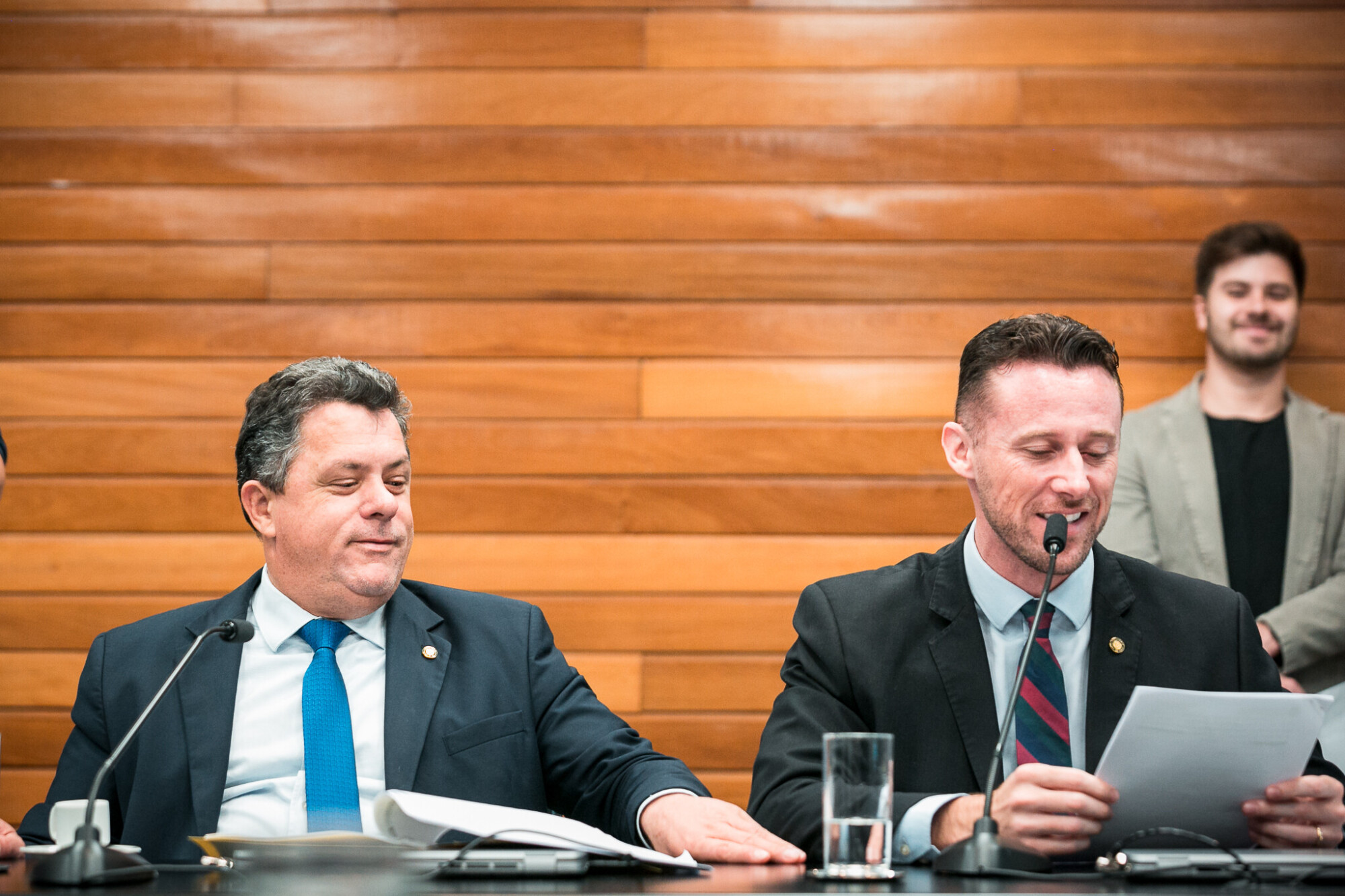 - Deputado Ivan Naatz (PL) 	
 - Deputado Fernando Krelling (MDB)