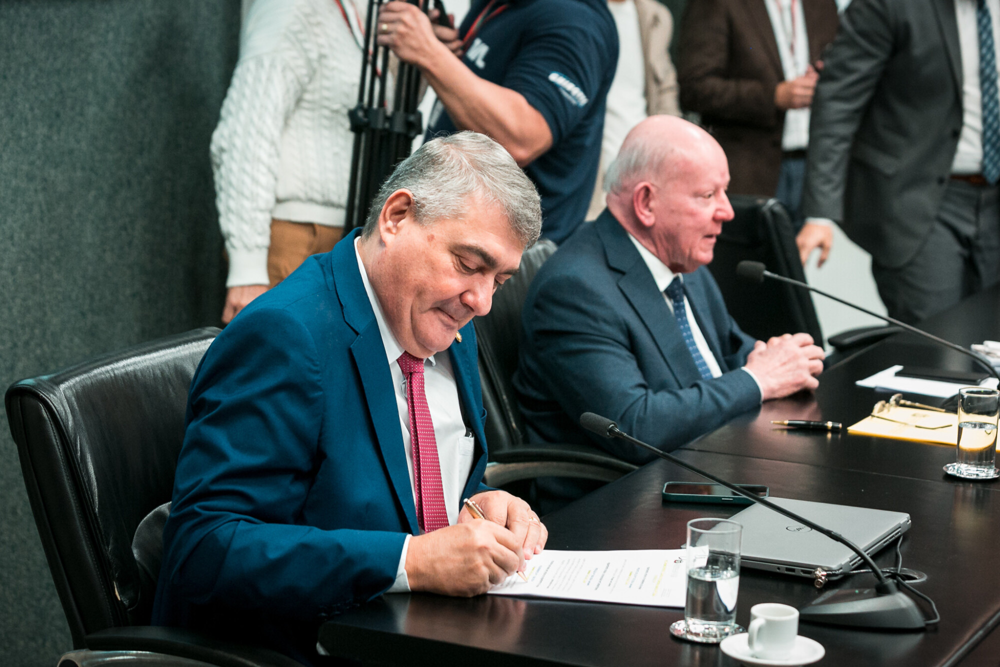 - Deputado Antídio Lunelli (MDB) 	
 - Deputado Marcos Vieira (PSDB)