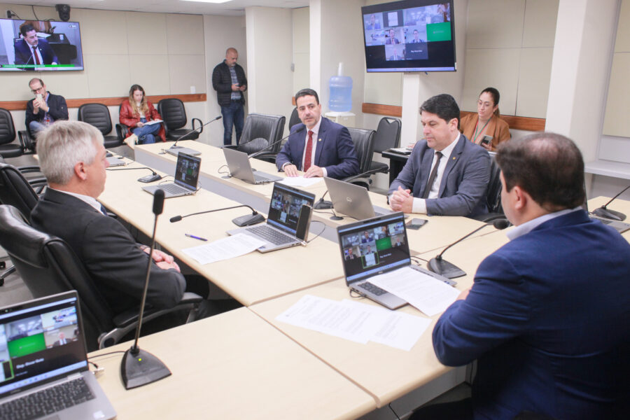 Comissão de Defesa Civil da Alesc se reuniu na manhã desta terça-feira (28)