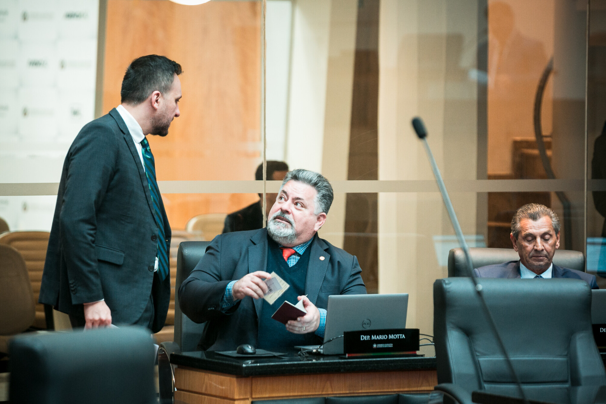 - Deputado Pepê Collaço (PP)- Deputado Sergio Motta (Republicanos)  - Deputado Julio Garcia (PSD)