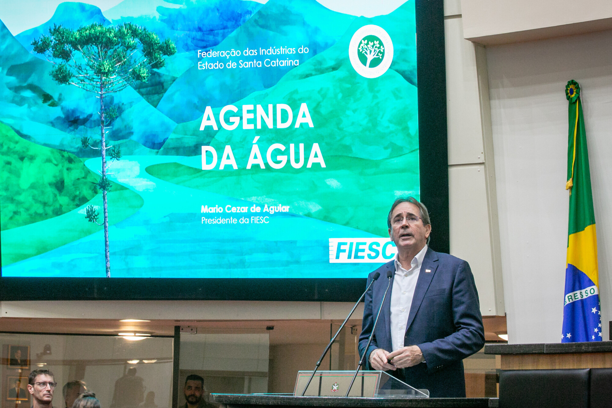 SUSPENSÃO DA SESSÃO – Agenda da Água – FIESC