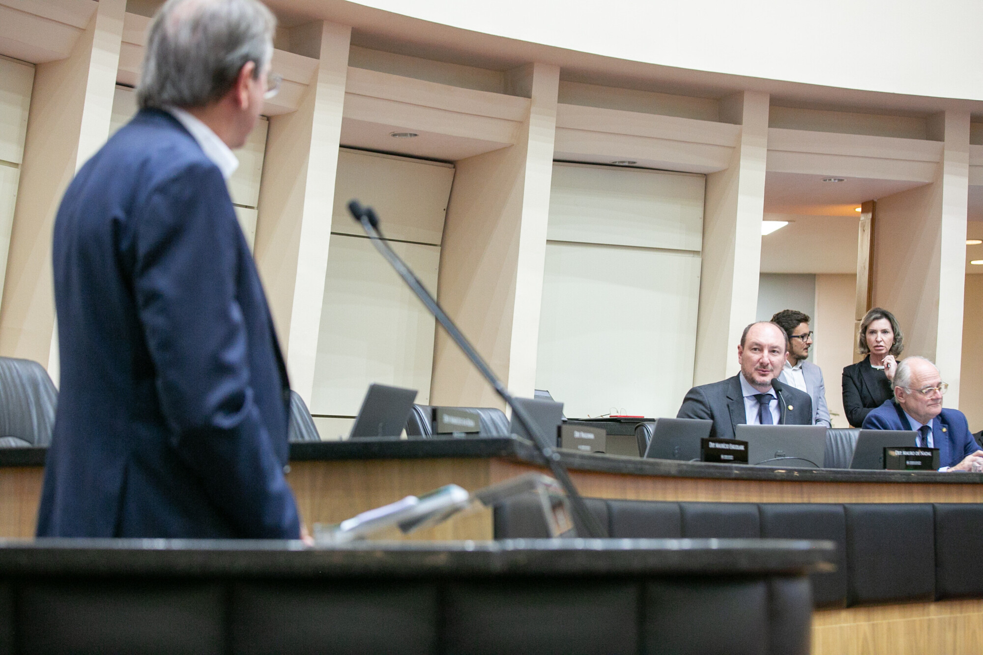 - Deputado Mauro de Nadal (MDB) 	 - Deputado Dr. Vicente Caropreso (PSDB)