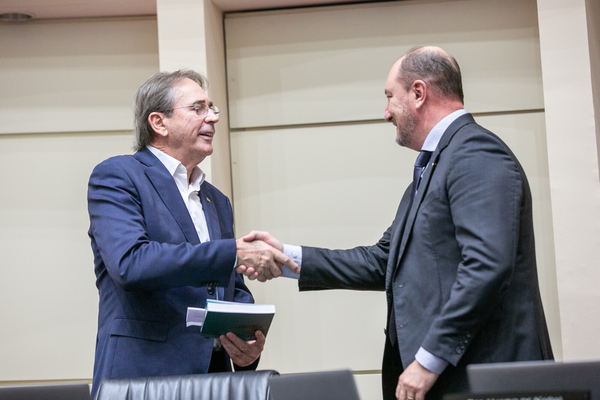- Mario Cezar de Aguiar - Pres. a Federação das Indústrias de Santa Catarina (FIESC) - Deputado Mauro de Nadal (MDB)