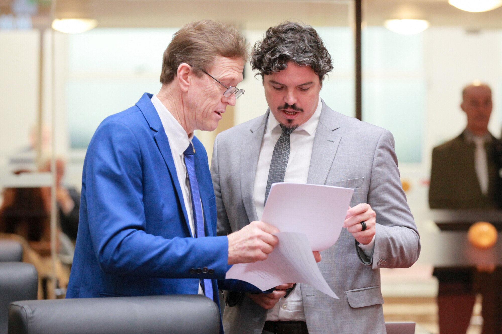 - Deputado Marquito (PSOL)
 - Deputado Volnei Weber (MDB)