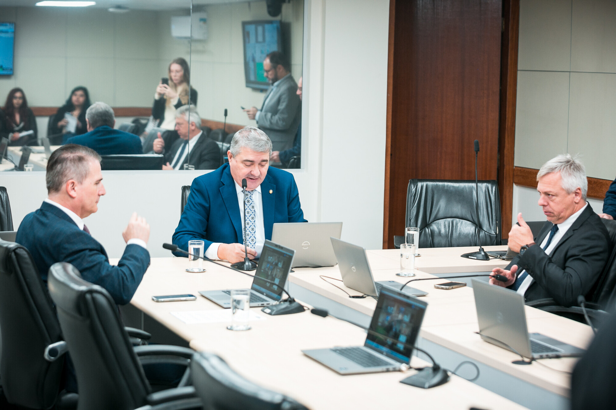 - Deputado Altair Silva (PP) 	
 - Deputado Antídio Lunelli (MDB) 	
 - Deputado Fabiano da Luz (PT)