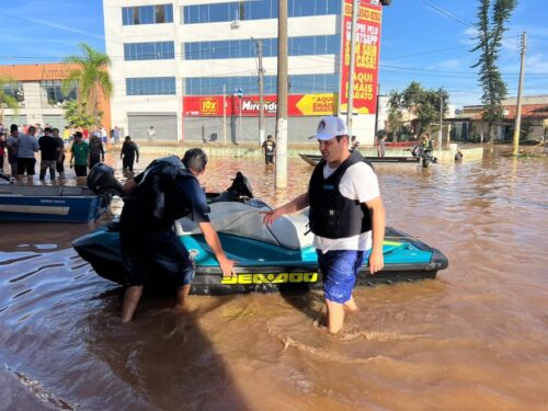 Sérgio Guimarães mobiliza Grande Florianópolis em prol do Rio Grande do Sul
