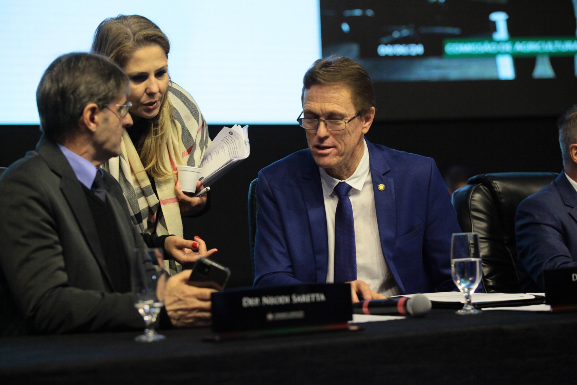 - Deputado Neodi Saretta (PT) 	
 - Deputada Paulinha (Podemos) 	
 - Deputado Volnei Weber (MDB)