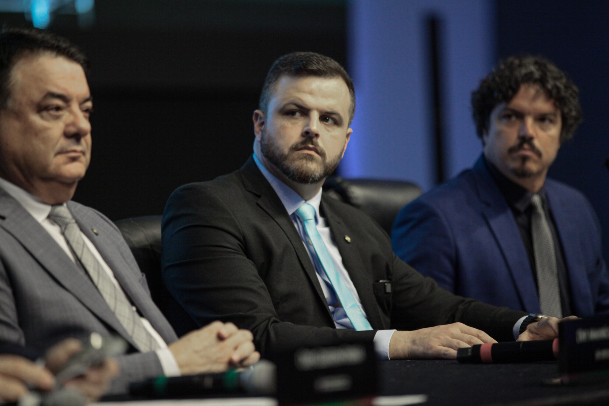 - Deputado Mauricio Peixer (PL)	 - Deputado Lucas Neves (Podemos) 
 - Deputado Marquito (PSOL)