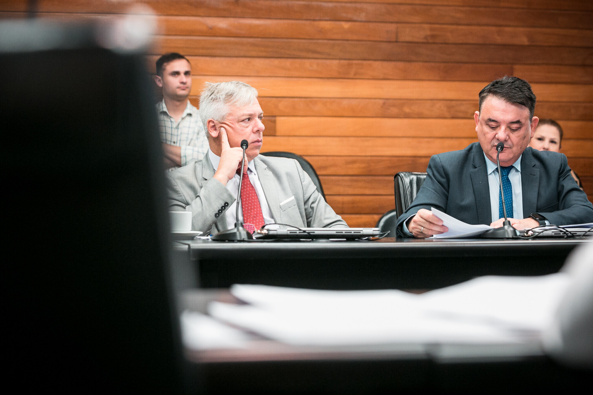 - Deputado Fabiano da Luz (PT) 	 - Deputado Mauricio Peixer (PL)