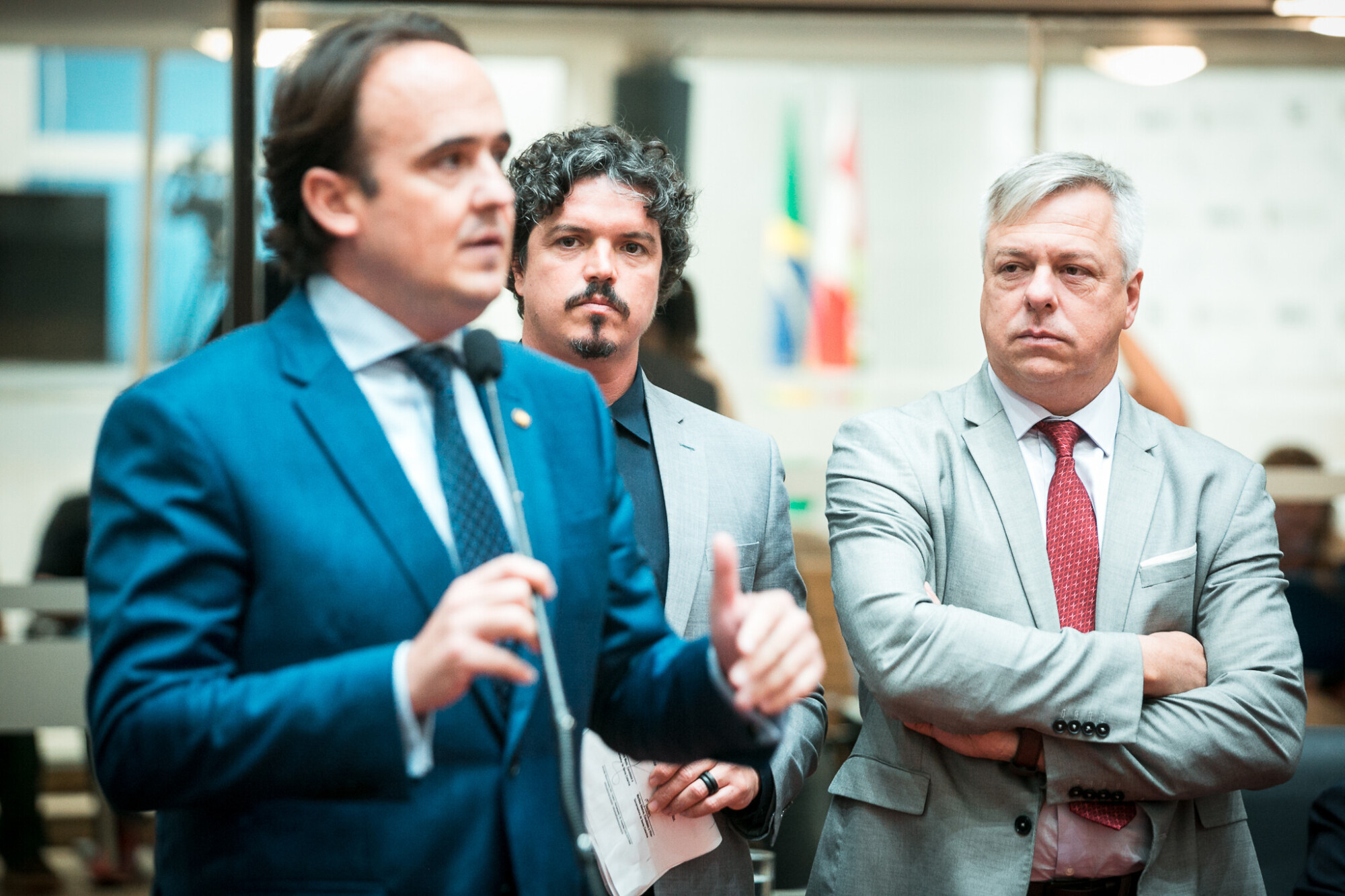 - Deputado Carlos Humberto (PL)
 - Deputado Fabiano da Luz (PT)